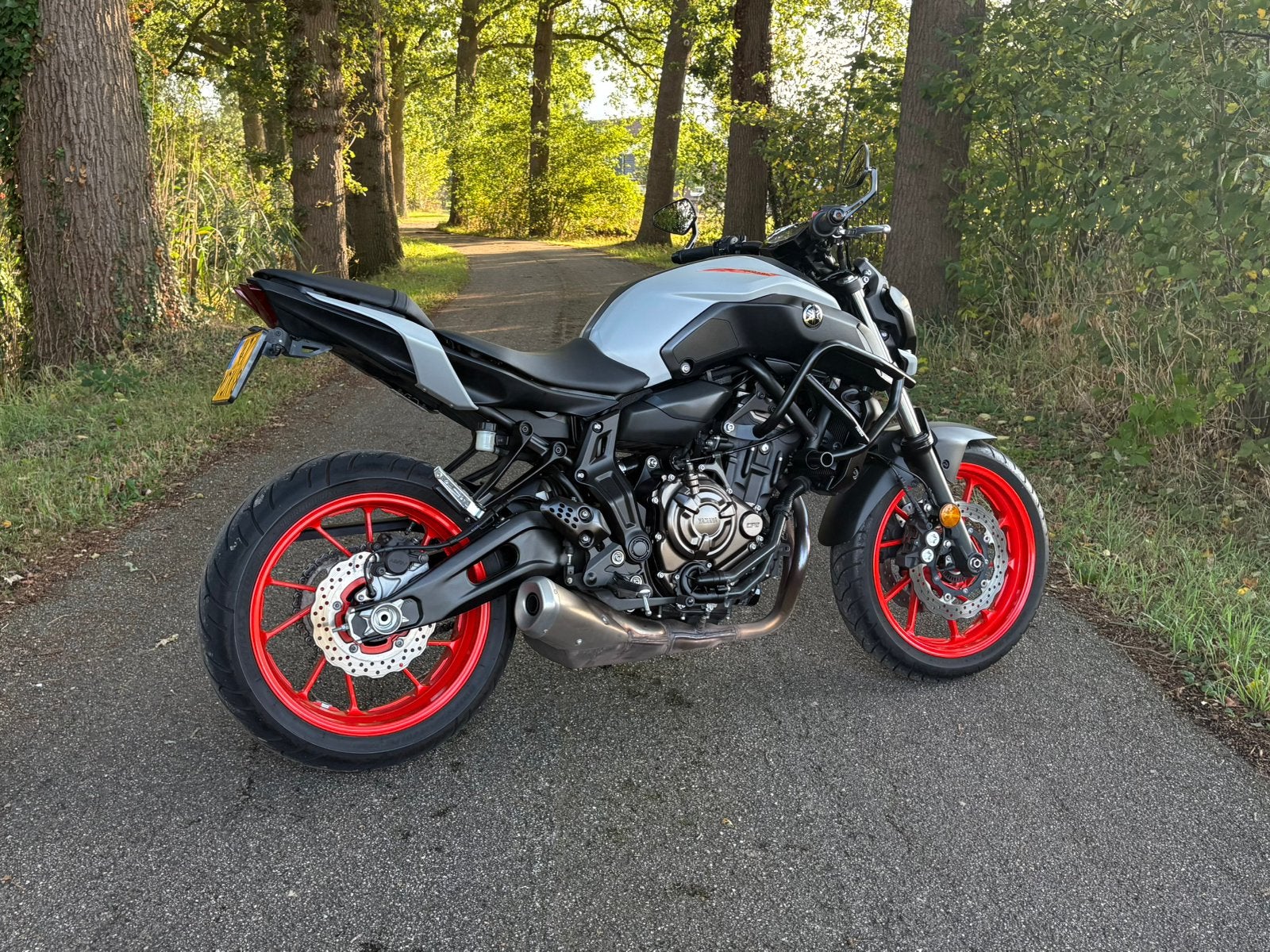 Yamaha MT-07 A2 (35kw) | 13.081 km | bj 2020 | Nieuwstaat!, 2 cilinders, Gebruikt, Particulier, Minimaal motorrijbewijs A2