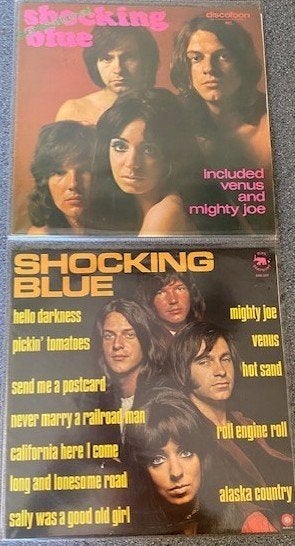 Sensational Shocking Blue/AtHome/With love from/GreatestHits, Overige formaten, Ophalen of Verzenden, Zo goed als nieuw, Complilatie