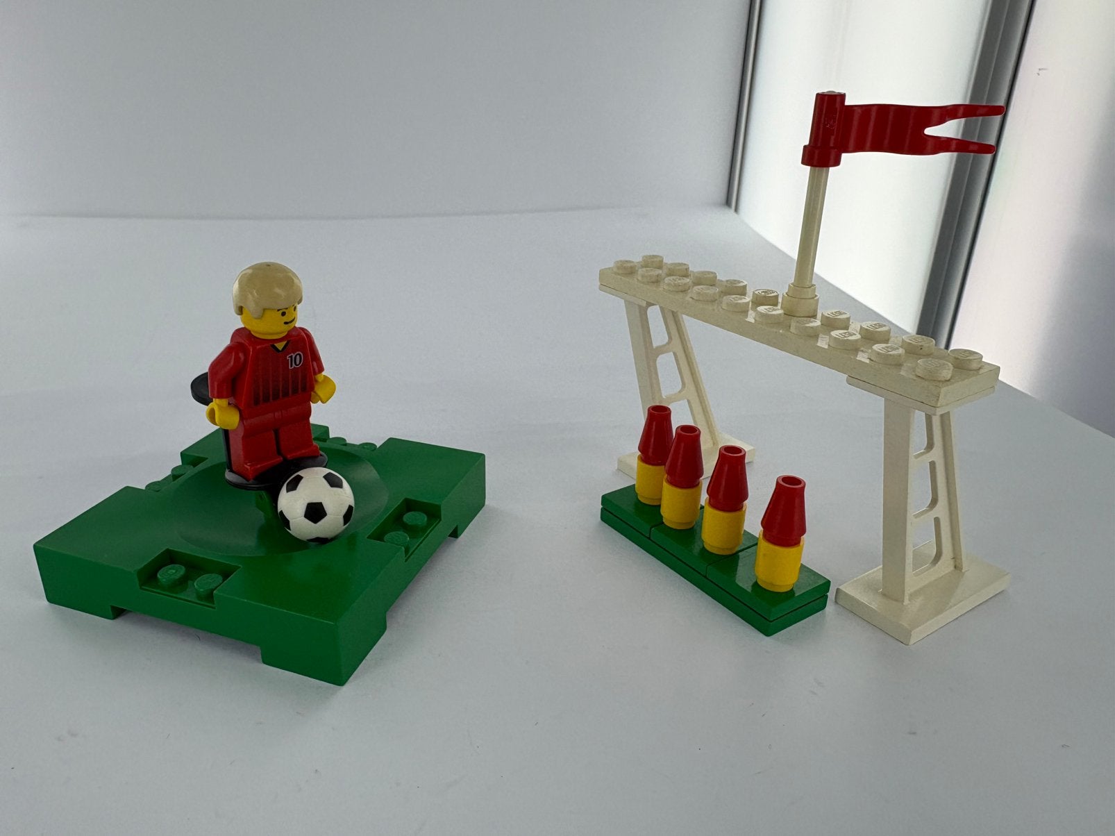LEGO 1428 Small Soccer Set 1 (Soccer) - Compleet, Gebruikt, Lego, Ophalen of Verzenden, Complete set