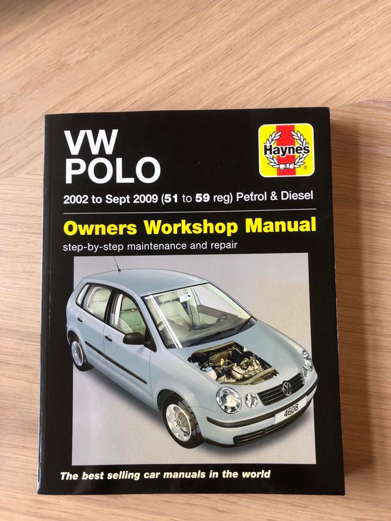 VW Polo Owners Workshop Manual 2002-2009 Haynes, Ophalen of Verzenden, Zo goed als nieuw, Volkswagen