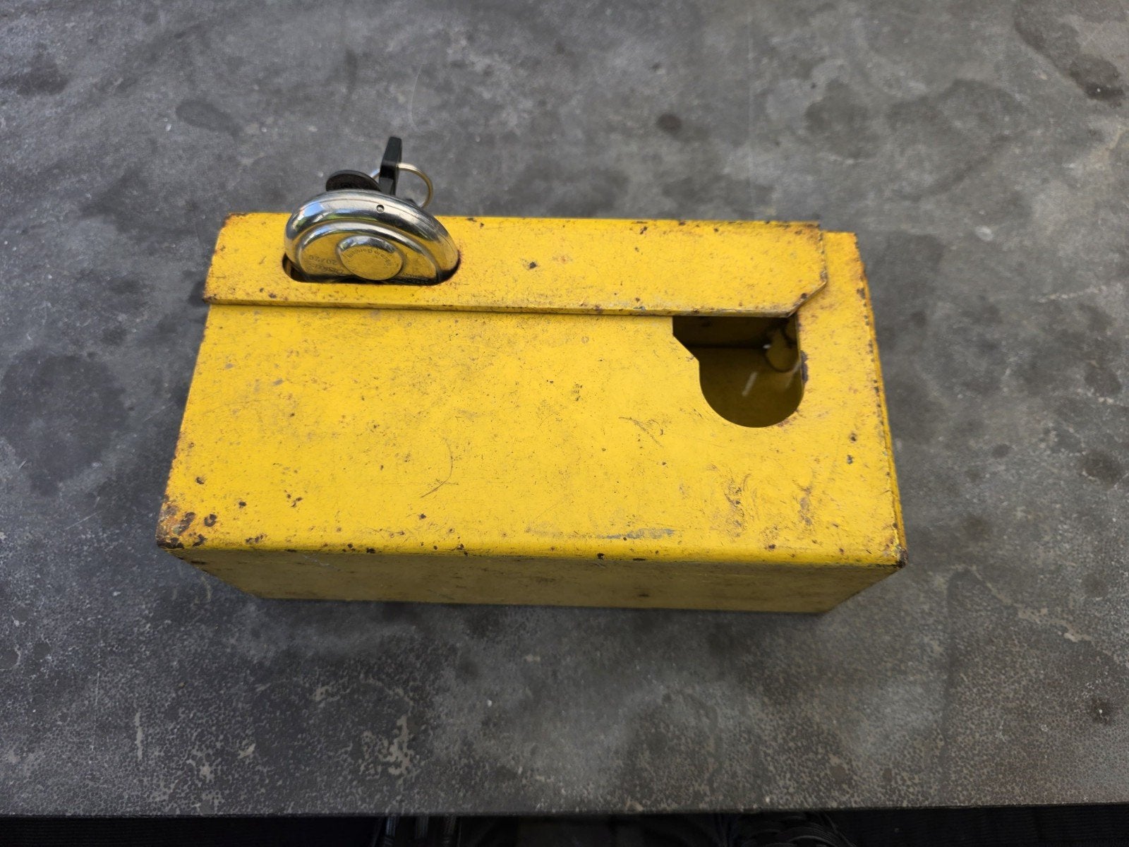 Abus slot met Ede Products slotkast, Ophalen of Verzenden, Gebruikt