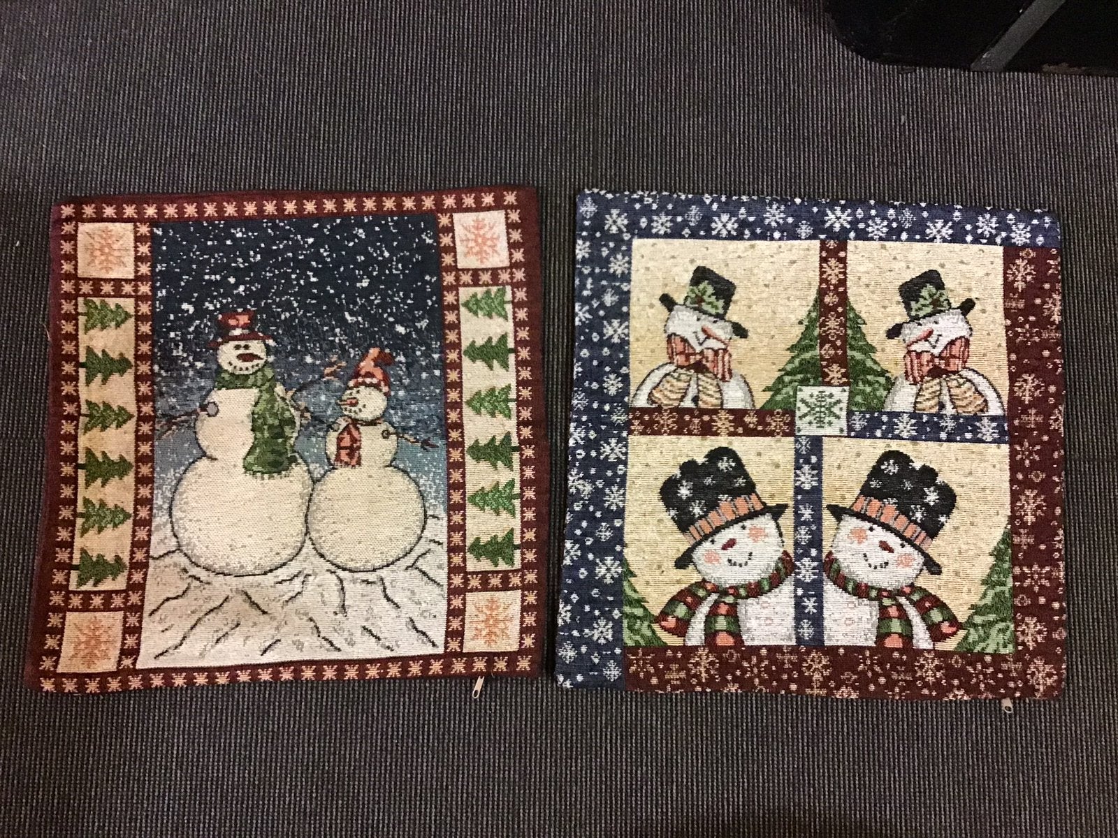 2 kussenovertrekken, Huis en Inrichting, Woonaccessoires | Kussens, Ophalen of Verzenden, Vierkant