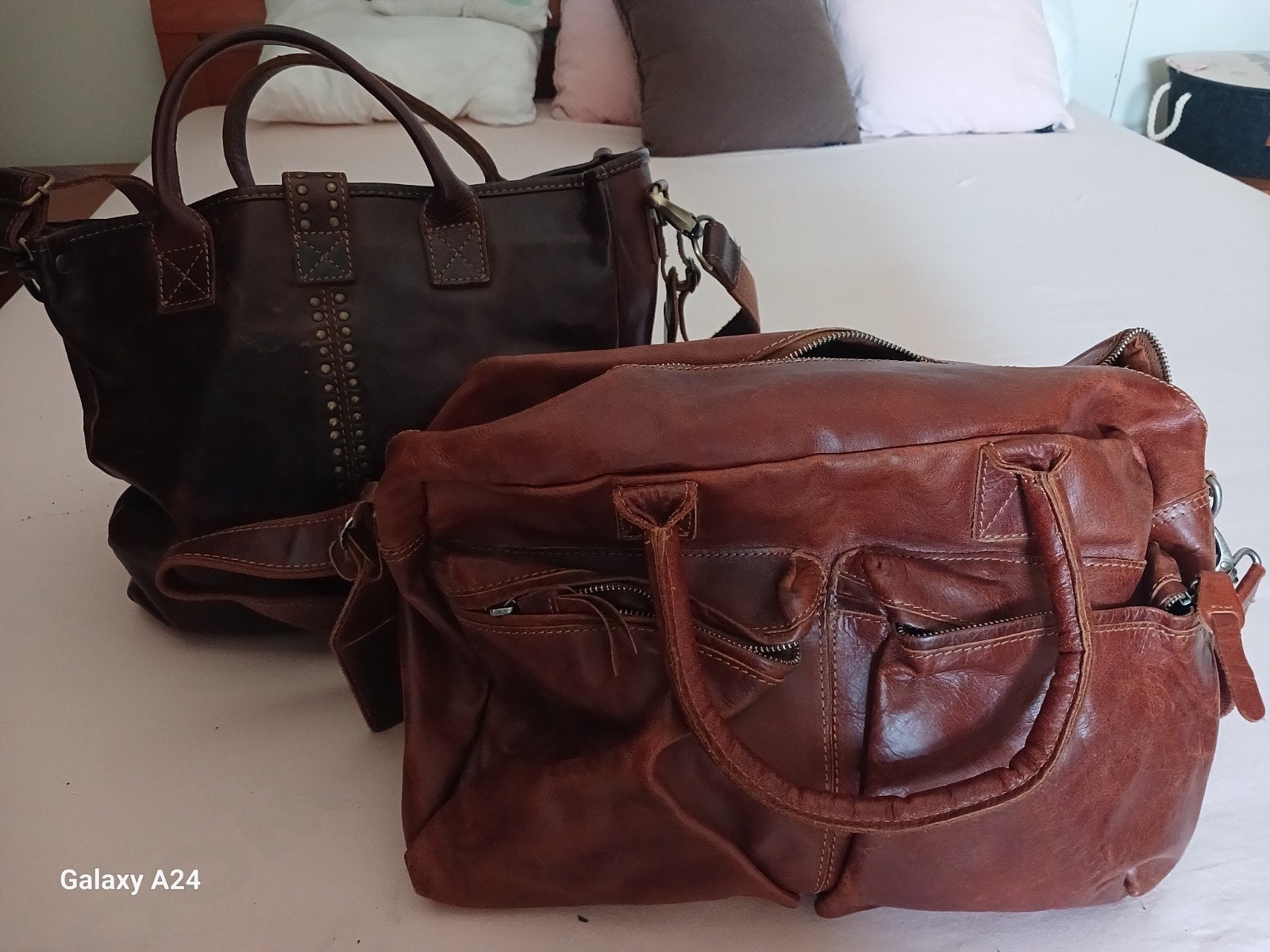 Leren tas, Ophalen, 30 cm of meer, Zwart, Minder dan 35 cm