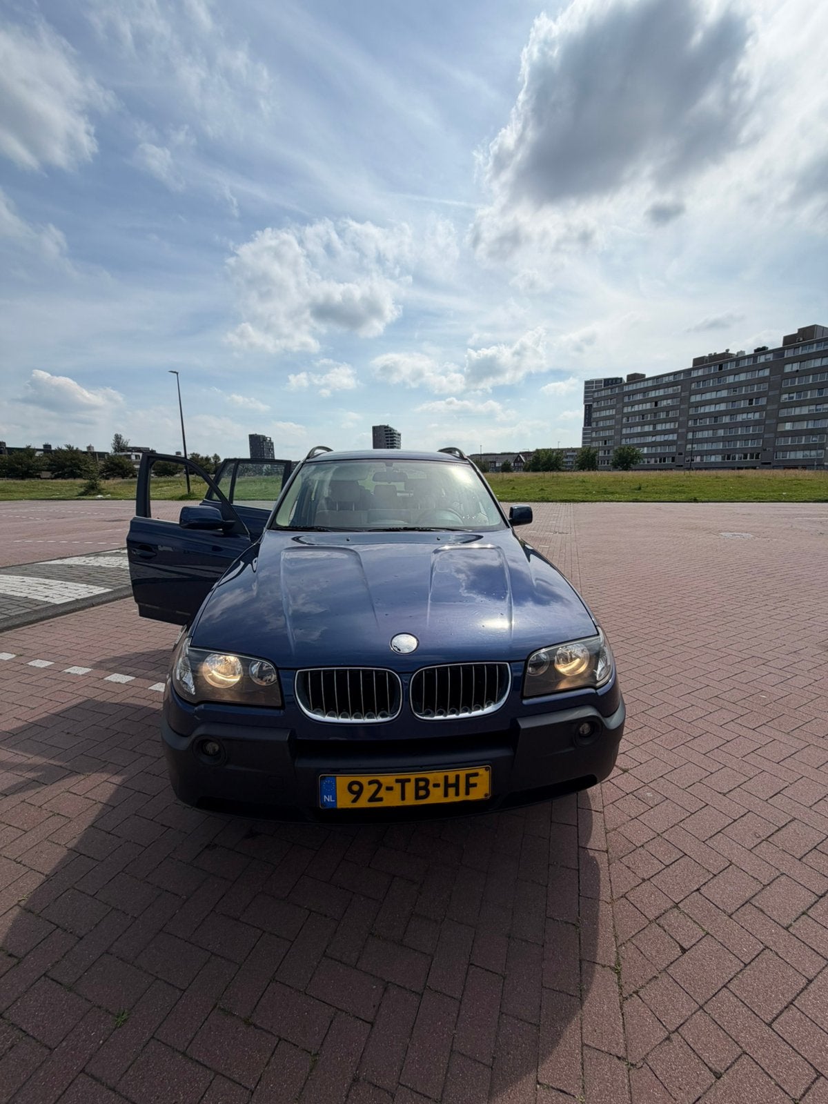 BMW X3 2.5 I AUT 2006 Blauw, Automaat, 1800 kg, Blauw, Origineel Nederlands