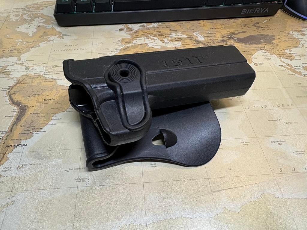 1911 Airsoft Holster - Hard Plastic, Ophalen of Verzenden, Gebruikt