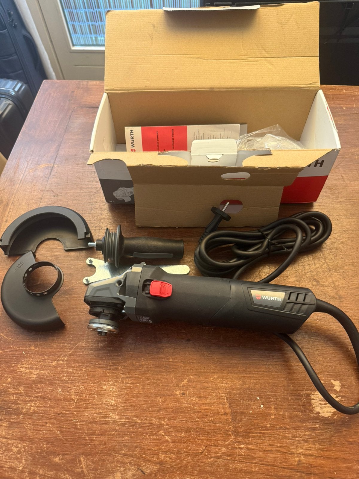 Te koop wurth slijpmachine, Ophalen of Verzenden, Nieuw, Minder dan 700 watt, Haakse handslijpmachine
