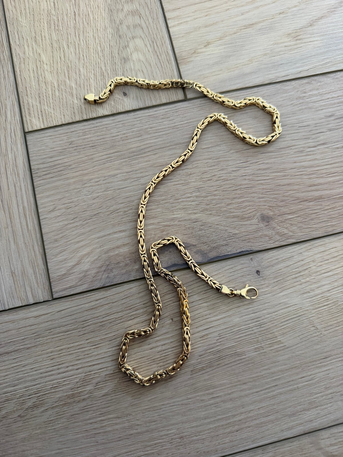 Gouden Koningsketting - 71 gram, Ophalen of Verzenden, Zo goed als nieuw, Goud