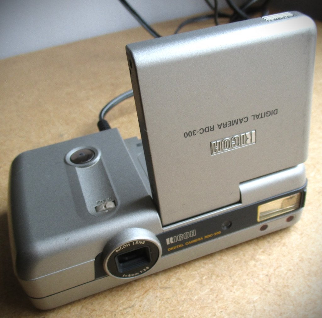 Camera Ricoh~RDC-300Z+ Oplader~Jaren 90 werkt prima, Gebruikt, Oplader, Overige typen, Ophalen of Verzenden