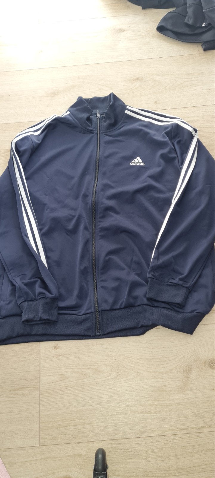 Adidas trainingspak (jasje en broek) - Donkerblauw, Kleding | Heren, Blauw, Overige maten, Ophalen of Verzenden, Adidas