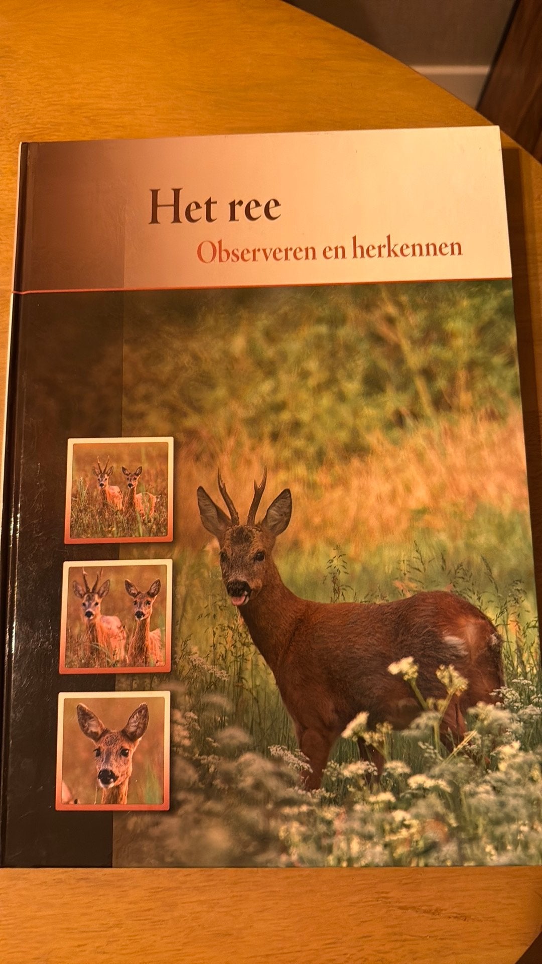 Bijz. exemplaar: Het ree Observeren en herkennen 1e druk, Verzenden, Zo goed als nieuw