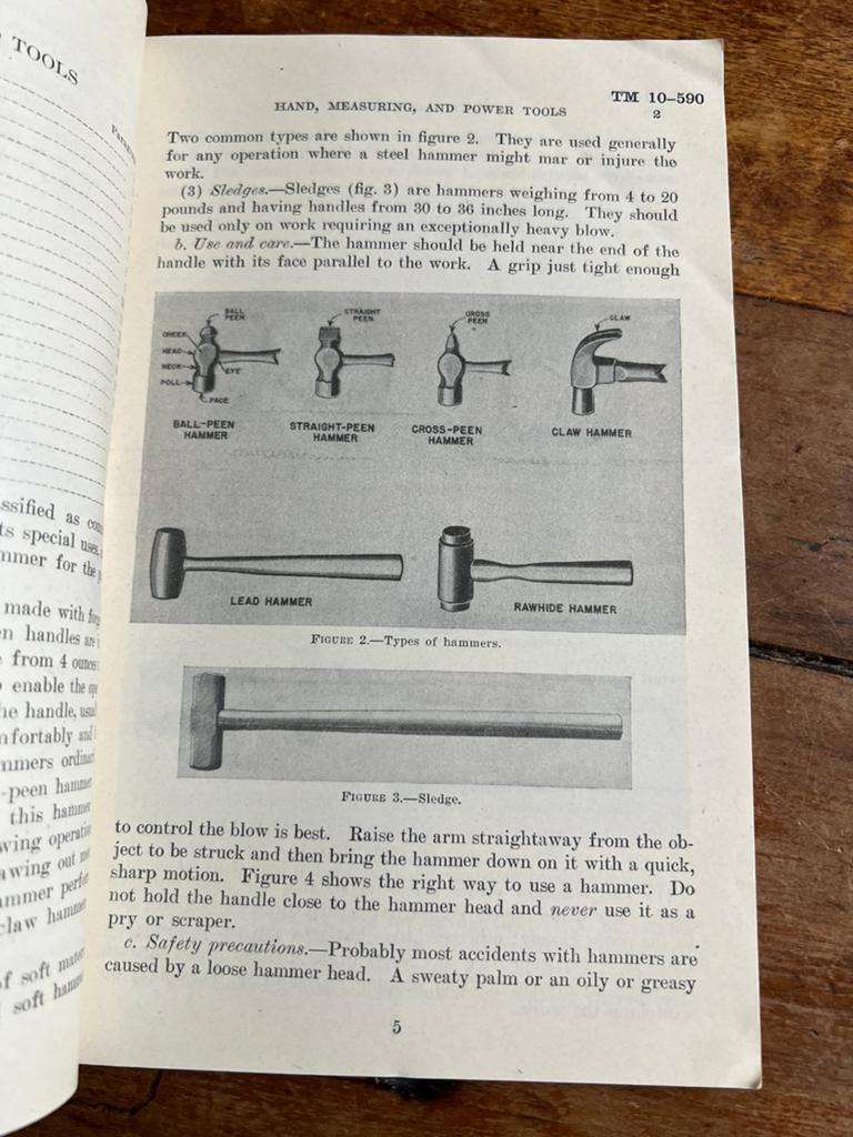 WO2 Amerikaans voorschrift gereedschap wapens voertuig 1941, Verzamelen, Militaria | Tweede Wereldoorlog, Amerika, Verzenden, Boek of Tijdschrift