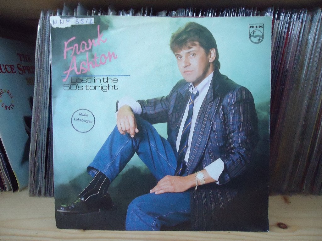 7" Single Frank Ashton - Lost In The 50's Tonight / Lovin' T, Ophalen of Verzenden, Gebruikt, Pop
