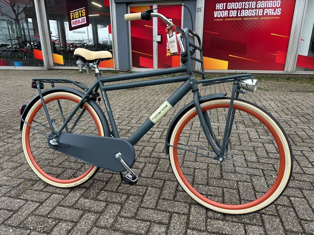 Fietshokje Beverwijk: Hollandia Royal Fame Herenfiets D57 N3, Versnellingen, Niet ingevuld, Nieuw, Ophalen of Verzenden