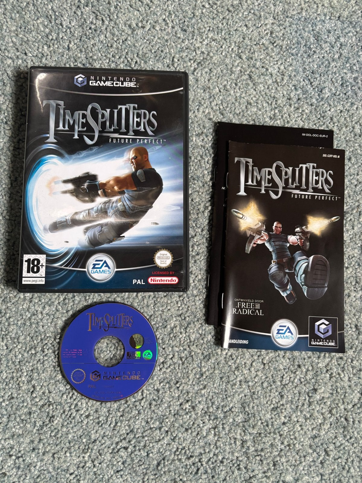 TimeSplitters Future Perfect Nintendo GameCube, Nintendo, Vanaf 18 jaar, Shooter, _