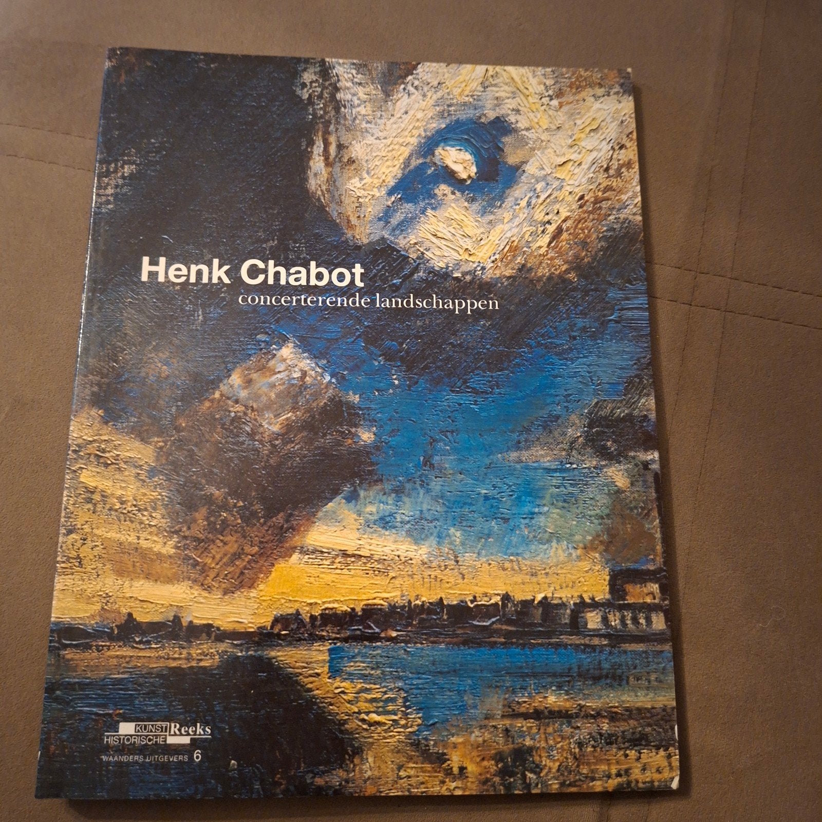 Boek Henk Chabot: Concerterende Landschappen, Ophalen of Verzenden, Gelezen, Schilder- en Tekenkunst, Kees Vollemans, Maarten Beks