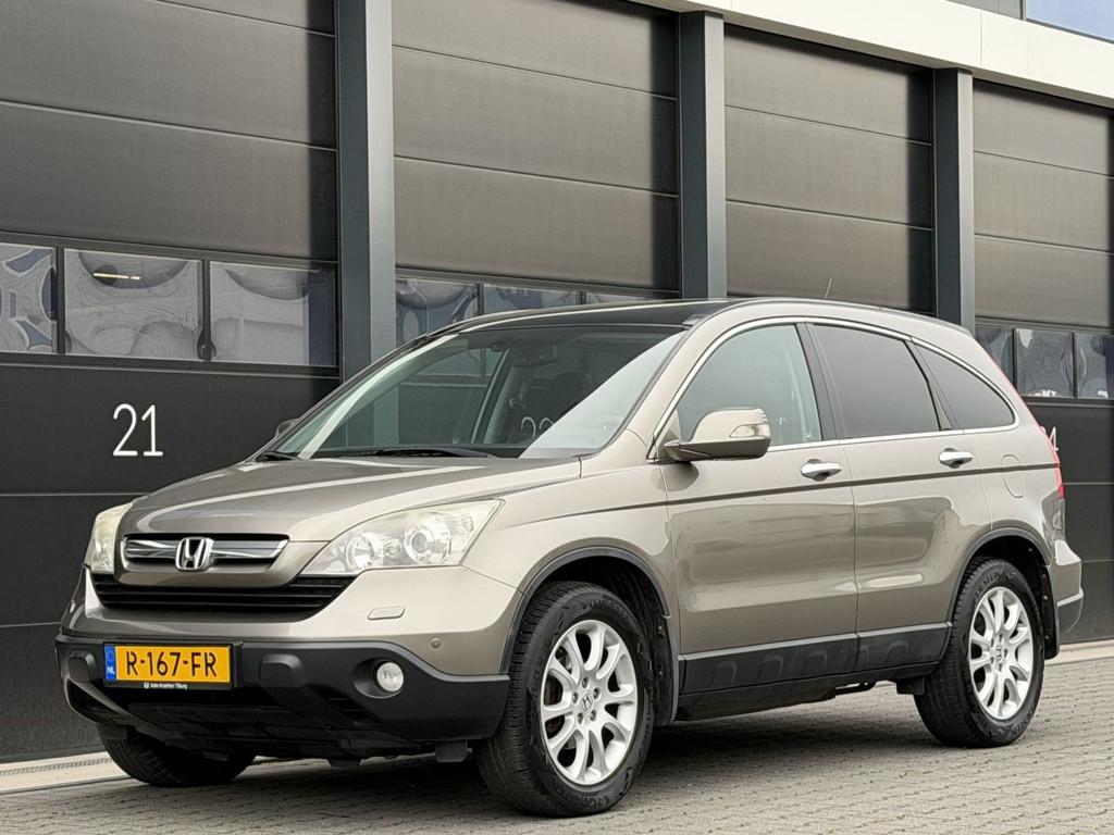Honda CR-V 2.2D 4x4 Navi Panorama Clima Camera (bj 2008), Bedrijf, Vierwielaandrijving, 1587 kg, 2204 cc