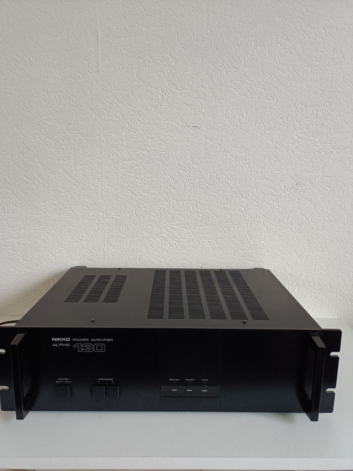 Nikko alpha 130 eindversterker, Ophalen of Verzenden, Gebruikt, 60 tot 120 watt, Overige merken