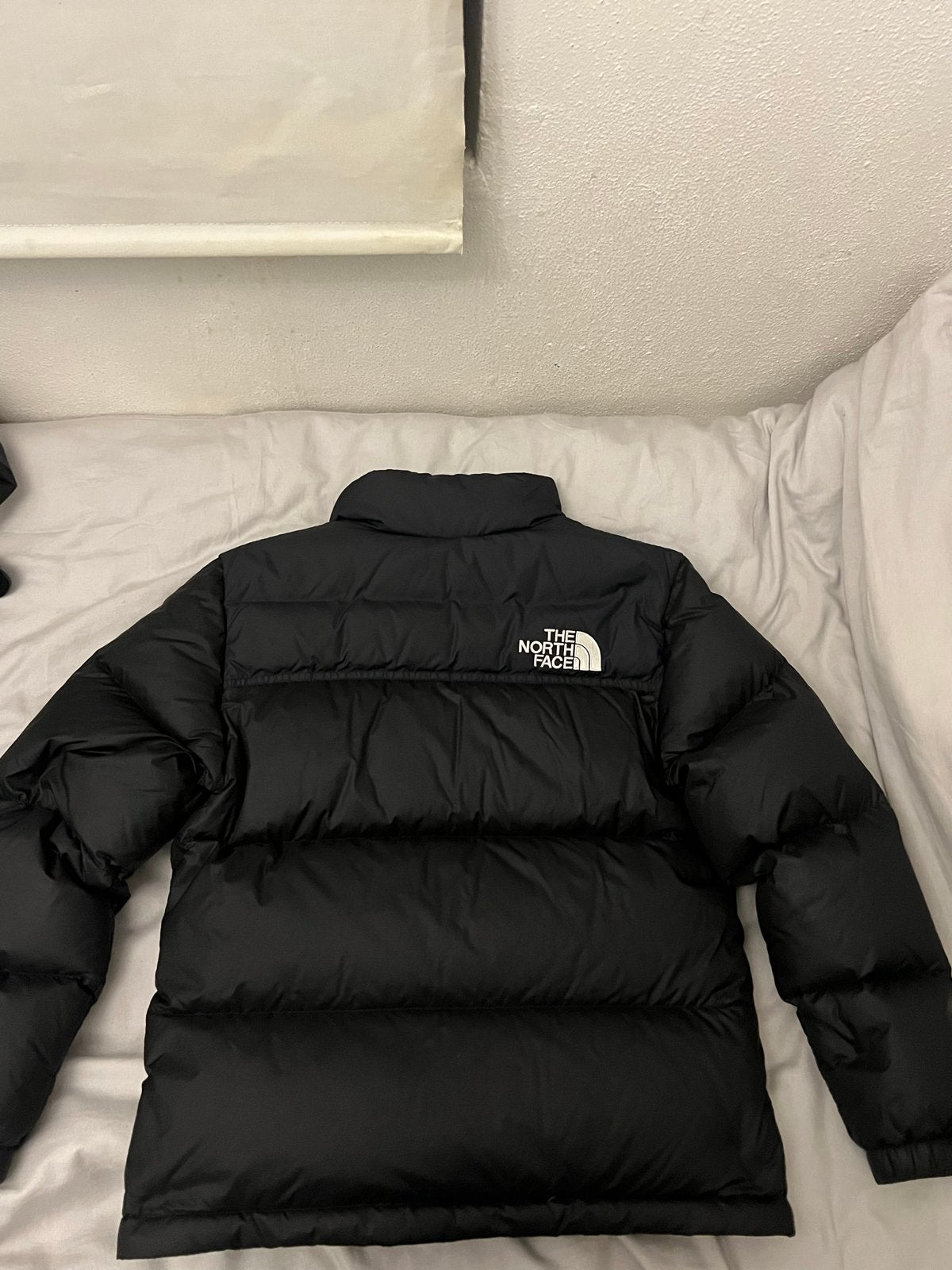 The North Face Nuptse Jas Zwart - Maat 12 jaar, Kinderen en Baby's, Ophalen of Verzenden, Zo goed als nieuw, Jongen of Meisje