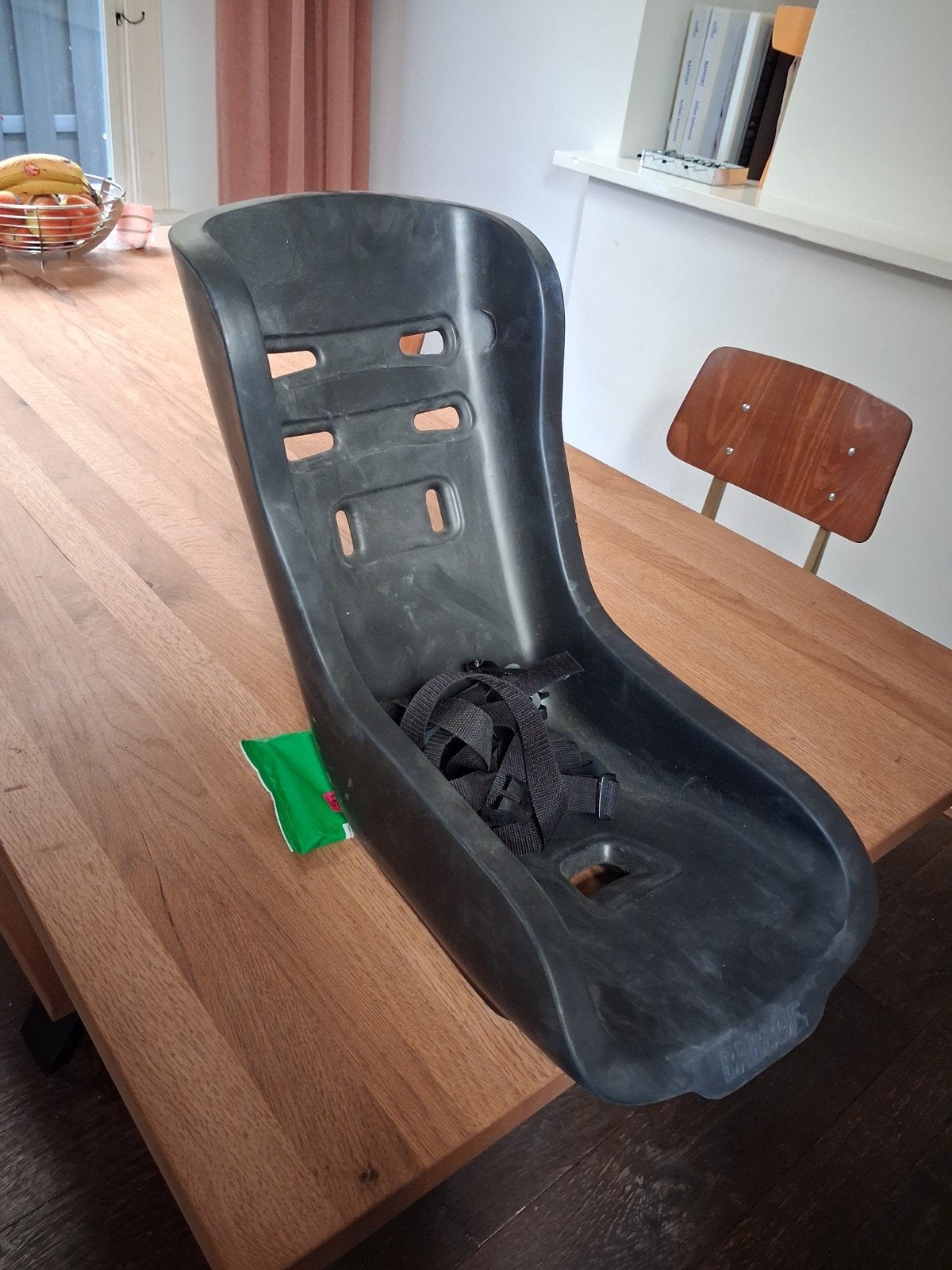 Babboe zitje bakfiets, Ophalen