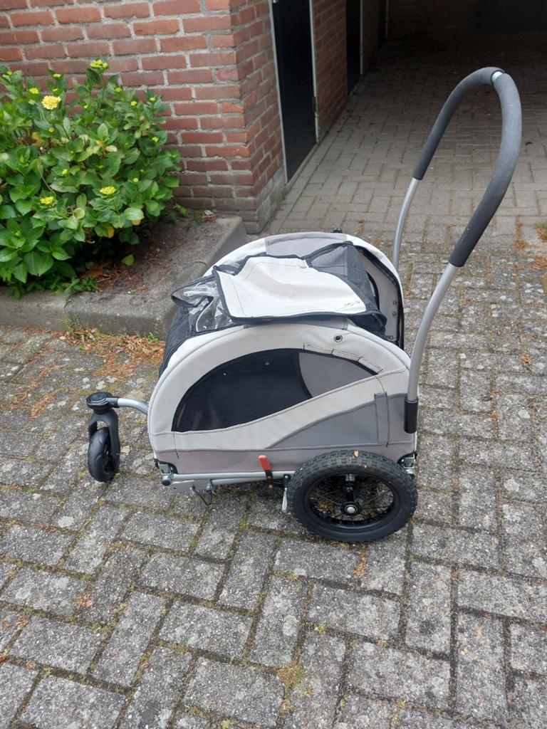 Te koop   honden  buggy + fietskar, Ophalen of Verzenden