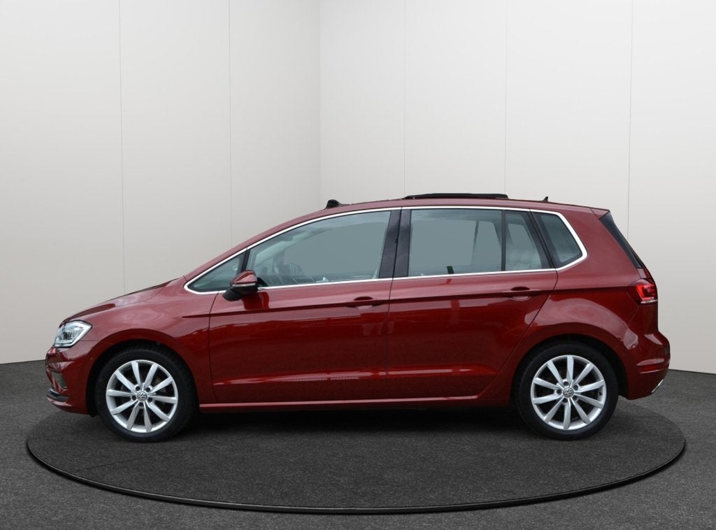 Volkswagen Golf Sportsvan 1.5 TSI ACT DSG Highline Pano/ACC/, Automaat, Stof, Beige, 4 cilinders