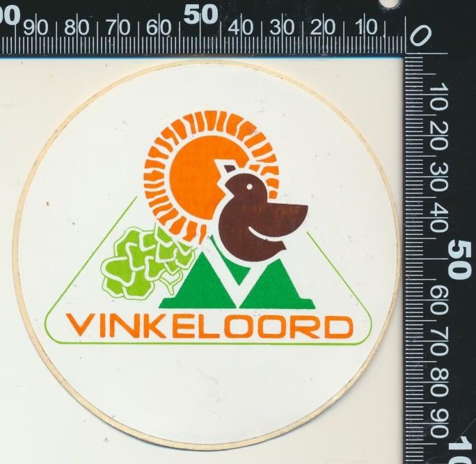 Sticker: Vinkeloord, Ophalen of Verzenden, Zo goed als nieuw, Bedrijf of Vereniging