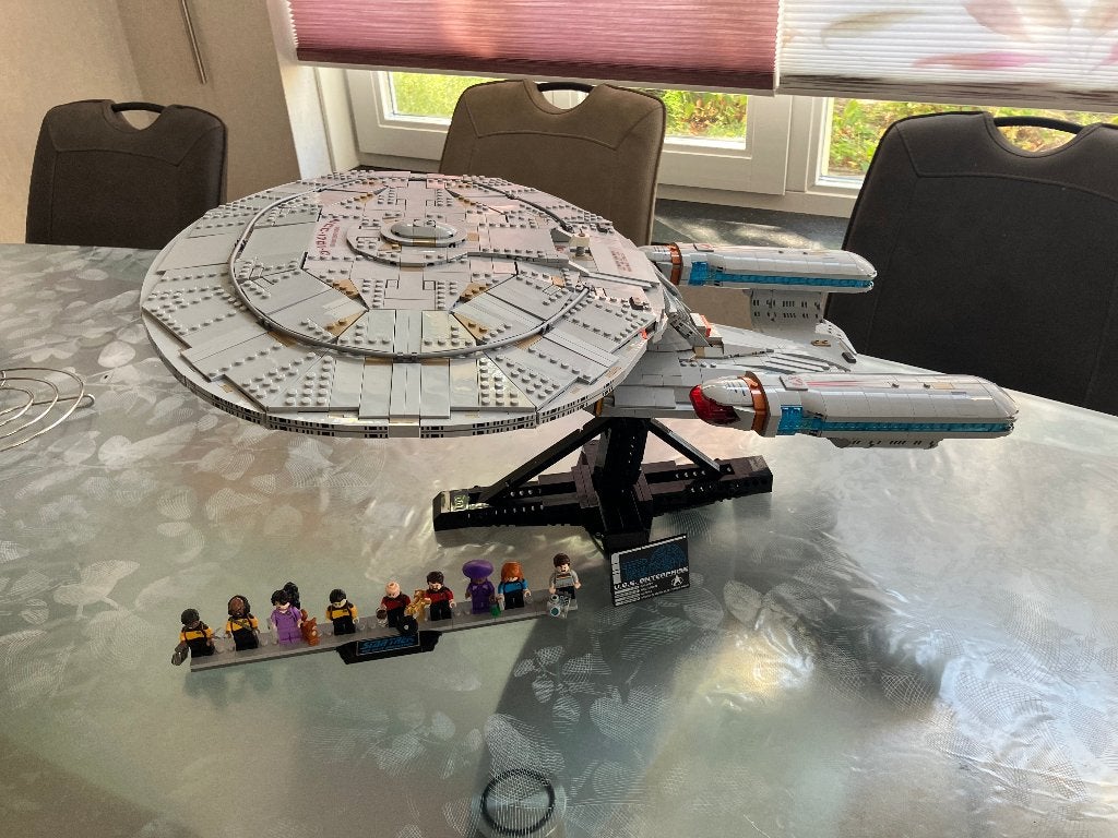 Lego 10356 Star Trek USS Enterprise, Ophalen, Lego, Zo goed als nieuw, Compleet