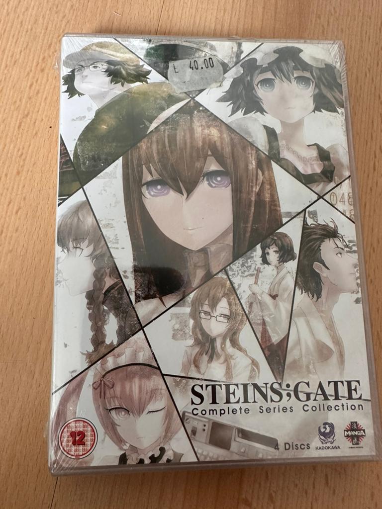 Steins Gate Anime Compleet Sealed!, Vanaf 12 jaar, Ophalen of Verzenden, Nieuw in verpakking, Anime (Japans)