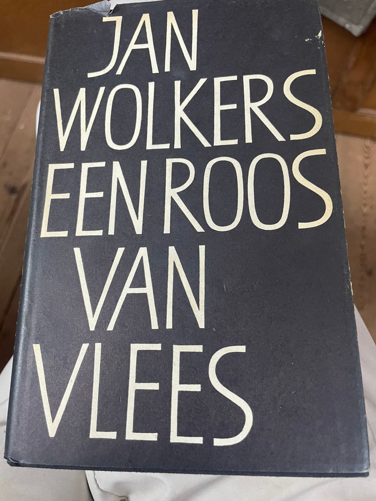Jan wolkers 1963 Een roos van vlees 1e  dr met stofomslag, Boeken, Ophalen, Zo goed als nieuw