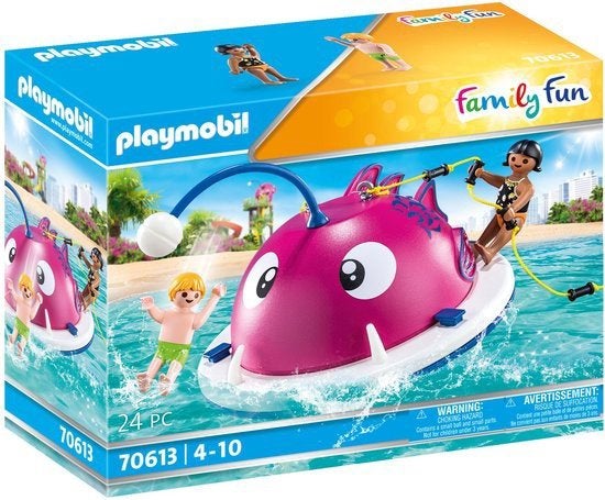 50% Korting op Playmobil Family Fun 70613 Swimming Island, s, Complete set, Nieuw, Boot/Schip, Family fun