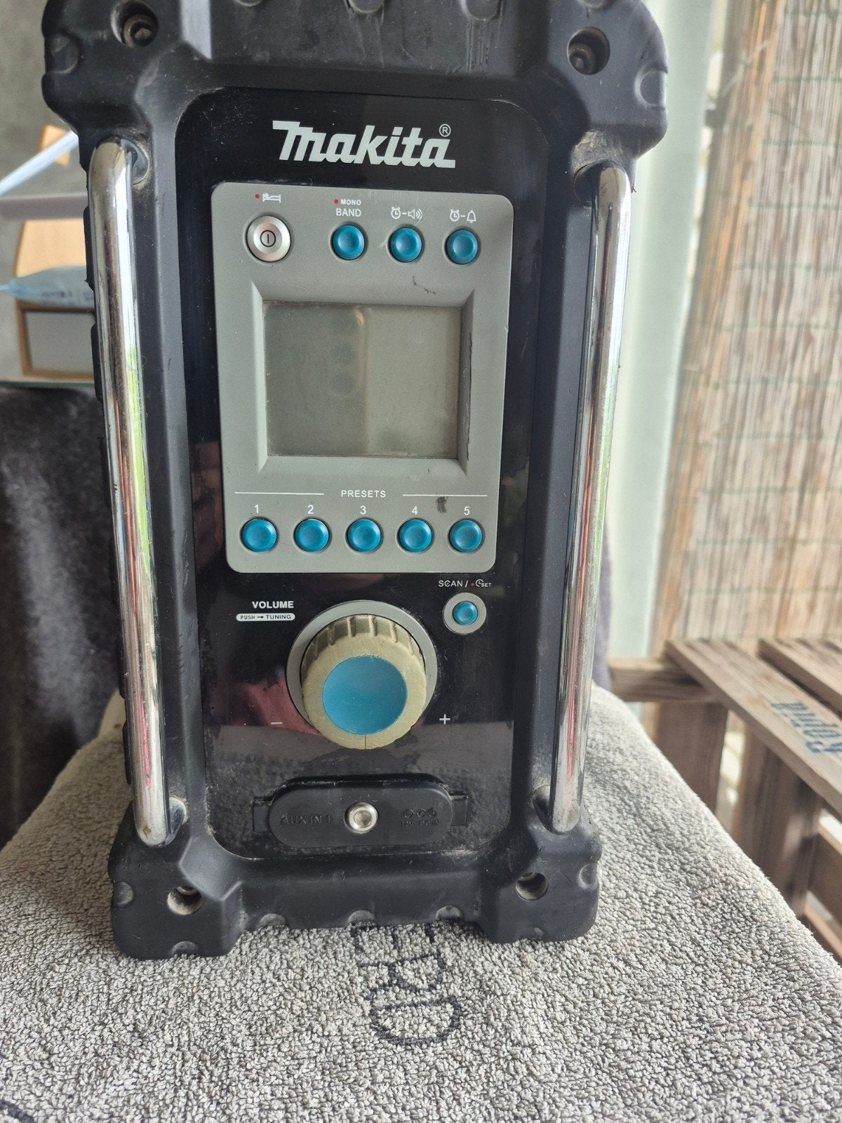 Makita BMR100 bouwradio, Audio, Tv en Foto, Ophalen, Gebruikt, Bouwradio
