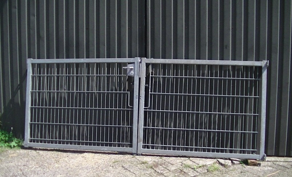 💥Gegalvaniseerd hekje / tuin-hek 290 x 110 cm. [ Nieuw ] 💥, Ophalen, Nieuw, IJzer, Tuinhek