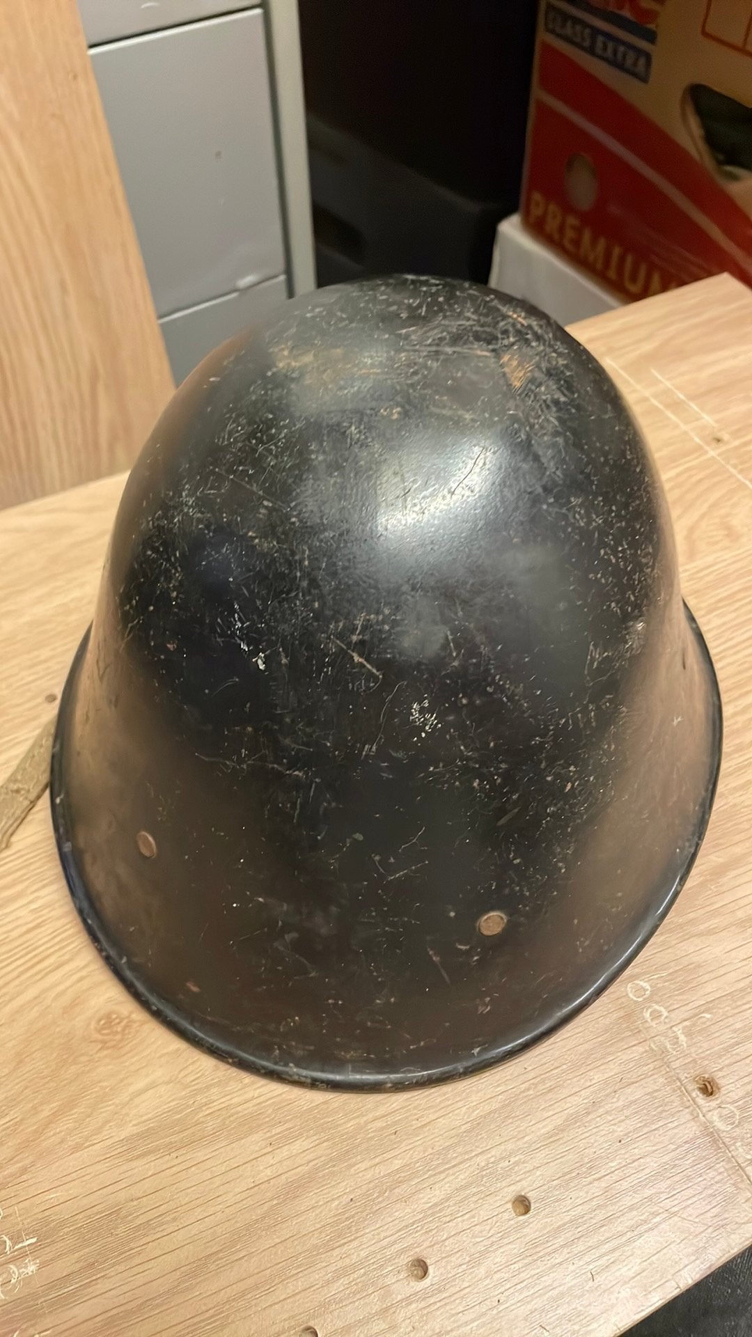 Nederlandse helm, Verzamelen, Militaria | Tweede Wereldoorlog, Ophalen of Verzenden, Nederland, Helm of Baret