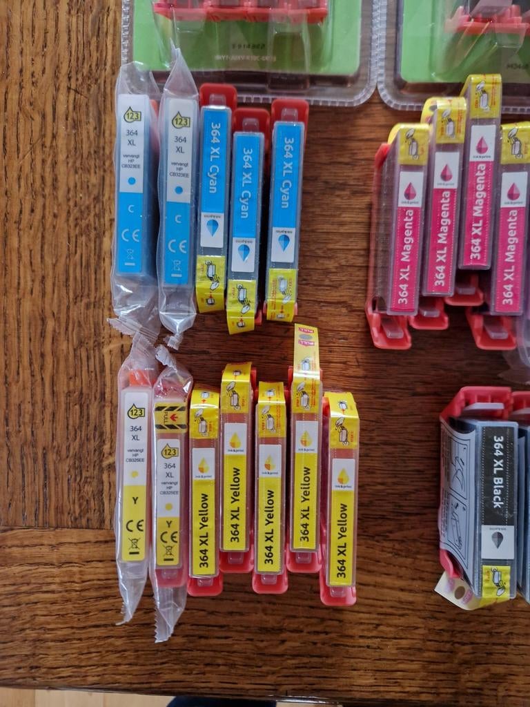 HP inktpatronen 364 xl, Computers en Software, Printerbenodigdheden, Ophalen of Verzenden, Nieuw, Cartridge, Hp