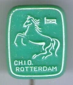 CHIO Rotterdam paarden vereniging speldje ( N_052 ), Verzenden, Zo goed als nieuw, Dier of Natuur, Speldje of Pin