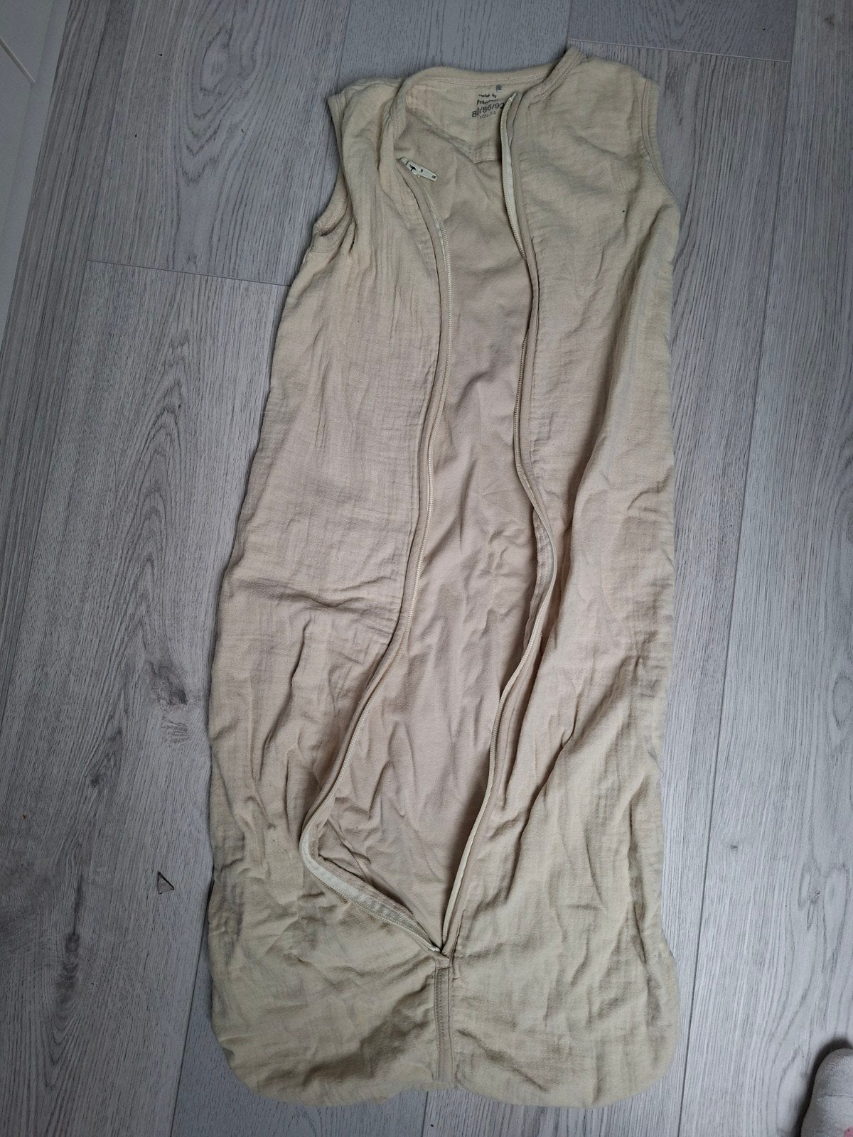 Prénatal slaapzak 80/86/92 TOG 0.5, Gebruikt, Ophalen of Verzenden, Prénatal, Beige