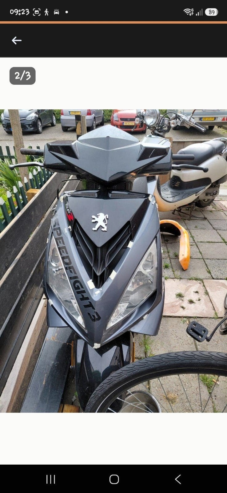 peugot  scooter, Ophalen of Verzenden, Gebruikt, Benzine, Overige modellen