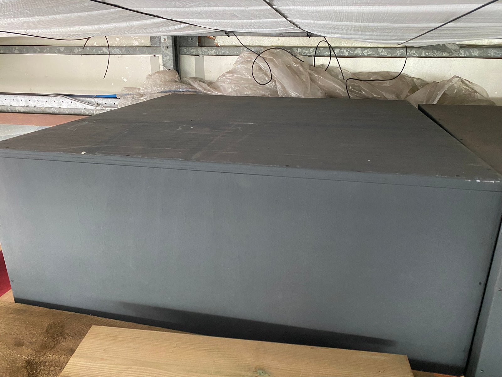 stand/beurs/winkelinrichting houten blokken tafeltjes deco, Doe-het-zelf en Verbouw, Ophalen, Gebruikt, 25 tot 50 mm, Overige typen