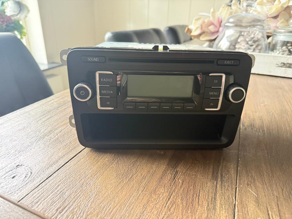 Origineel Volkswagen RCD210 MP3 autoradio, Ophalen of Verzenden, Gebruikt
