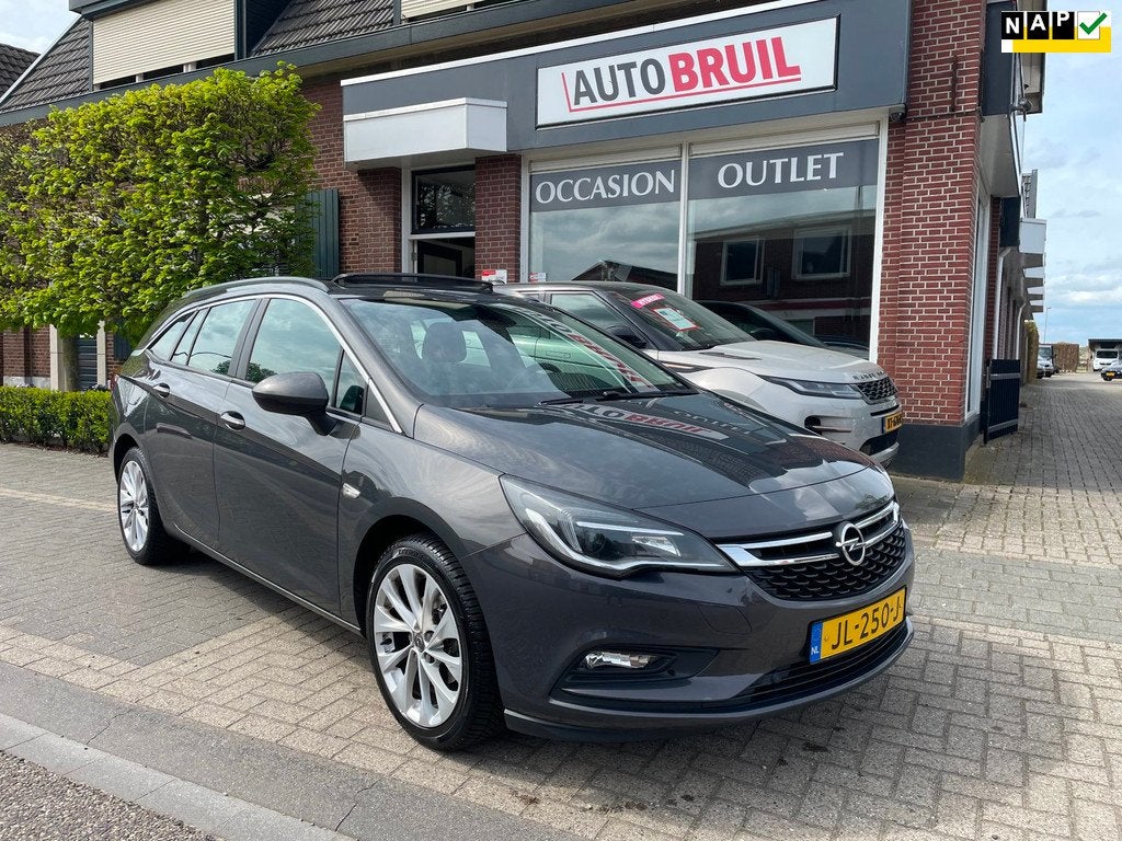 Opel Astra Sports Tourer 1.0 Edition|Schuifd.|Navi|18 Inch|C, Voorwielaandrijving, Stof, Gebruikt, 1178 kg