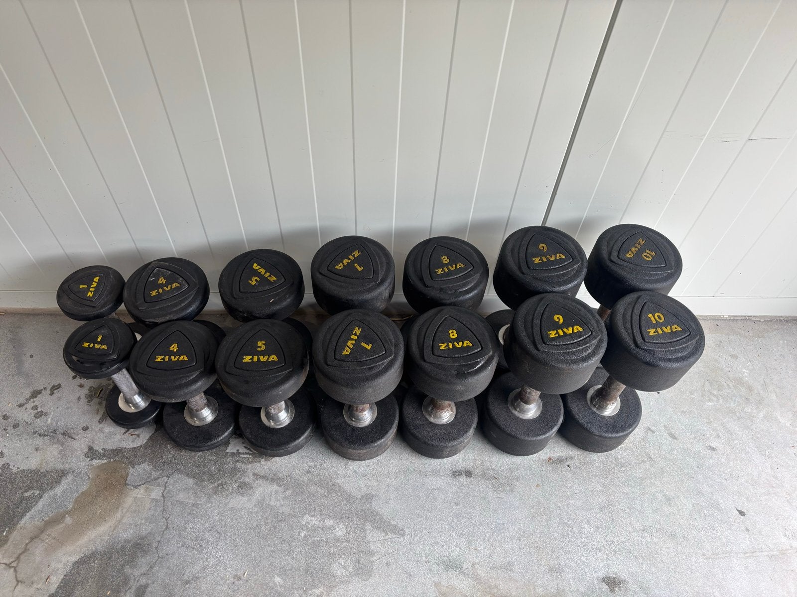 Ziva PU Dumbbellset (2-10 kg) - Ideaal voor Home Gym, Ziva, Dumbbell, Gebruikt, Ziva