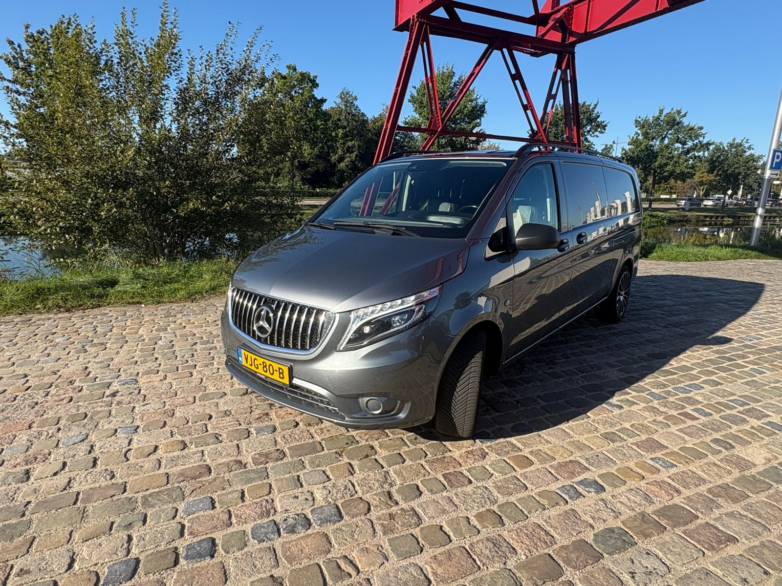 Mercedes Vito GB XL 9G-TRONIC EERSTE EIGENAAR MARGE, 4 cilinders, Bedrijf, Diesel, Zilver of Grijs