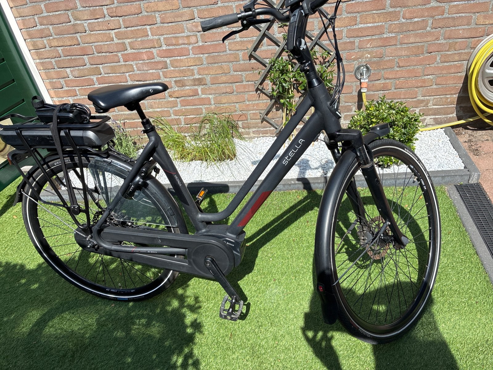 Stella Vicenza E-bike - 53 cm, Bosch Active Line, 400Wh, Gebruikt, 51 tot 55 cm, 50 km per accu of meer, Ophalen
