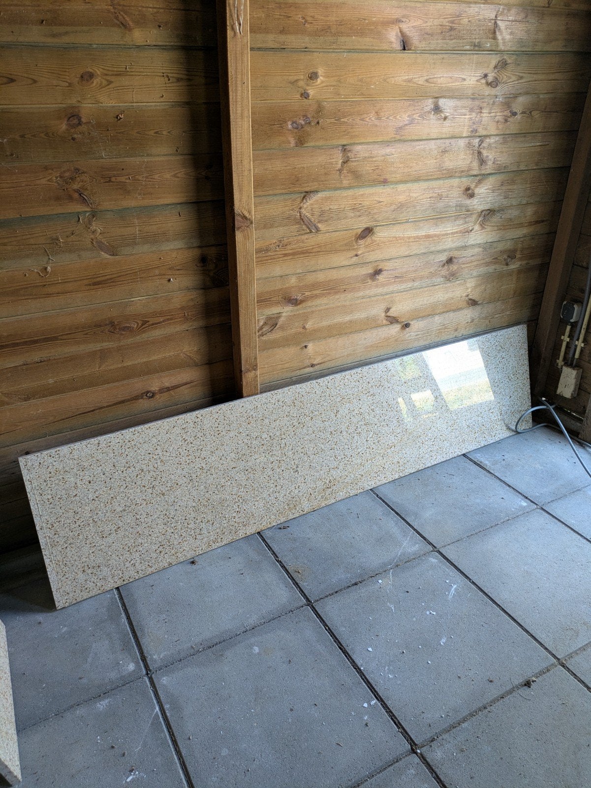 Granieten platen, Ophalen