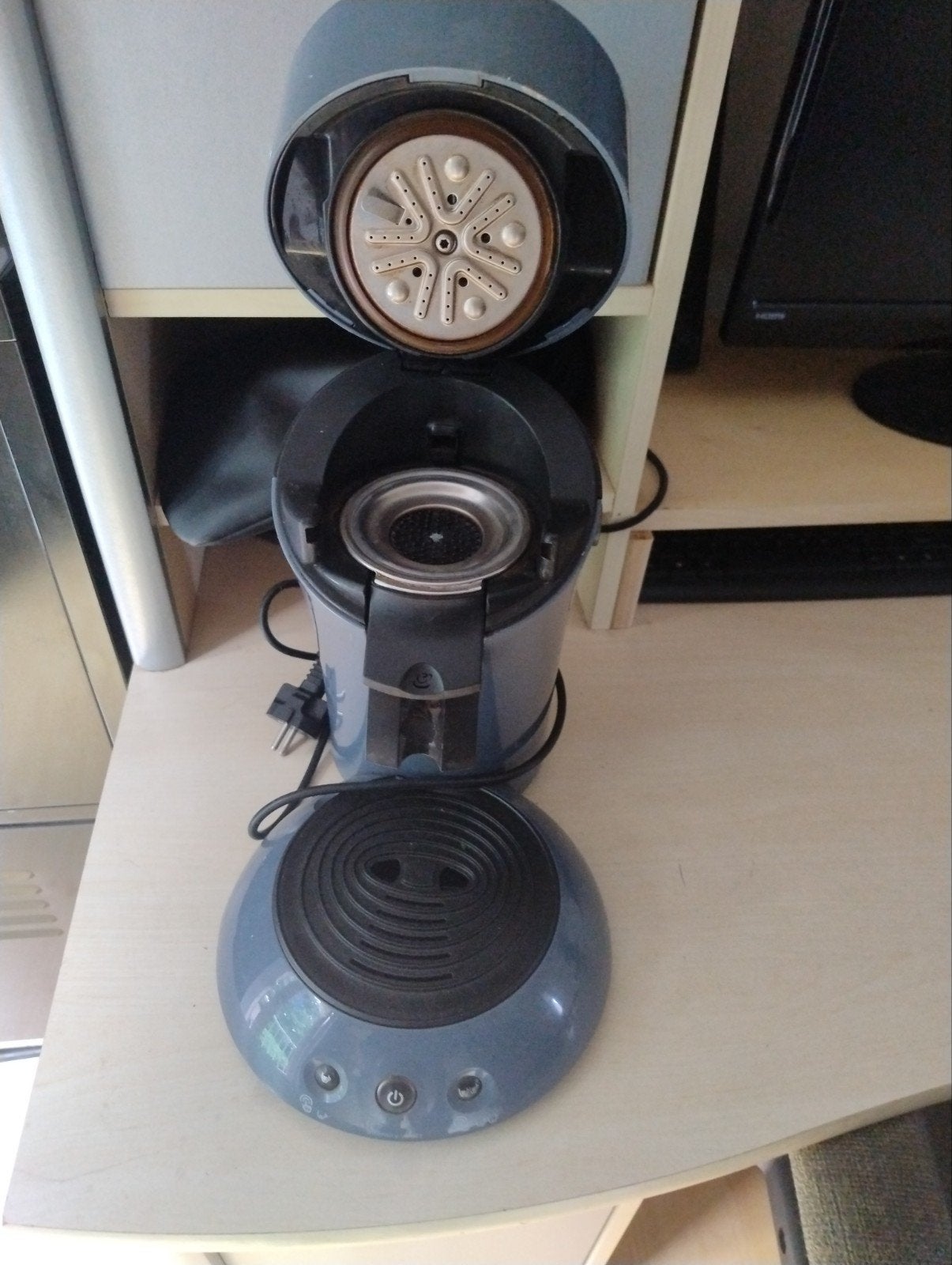 Philips Senseo Koffiezetapparaat - Grijs, Ophalen, Koffiepads en cups, Koffiemachine, Zo goed als nieuw