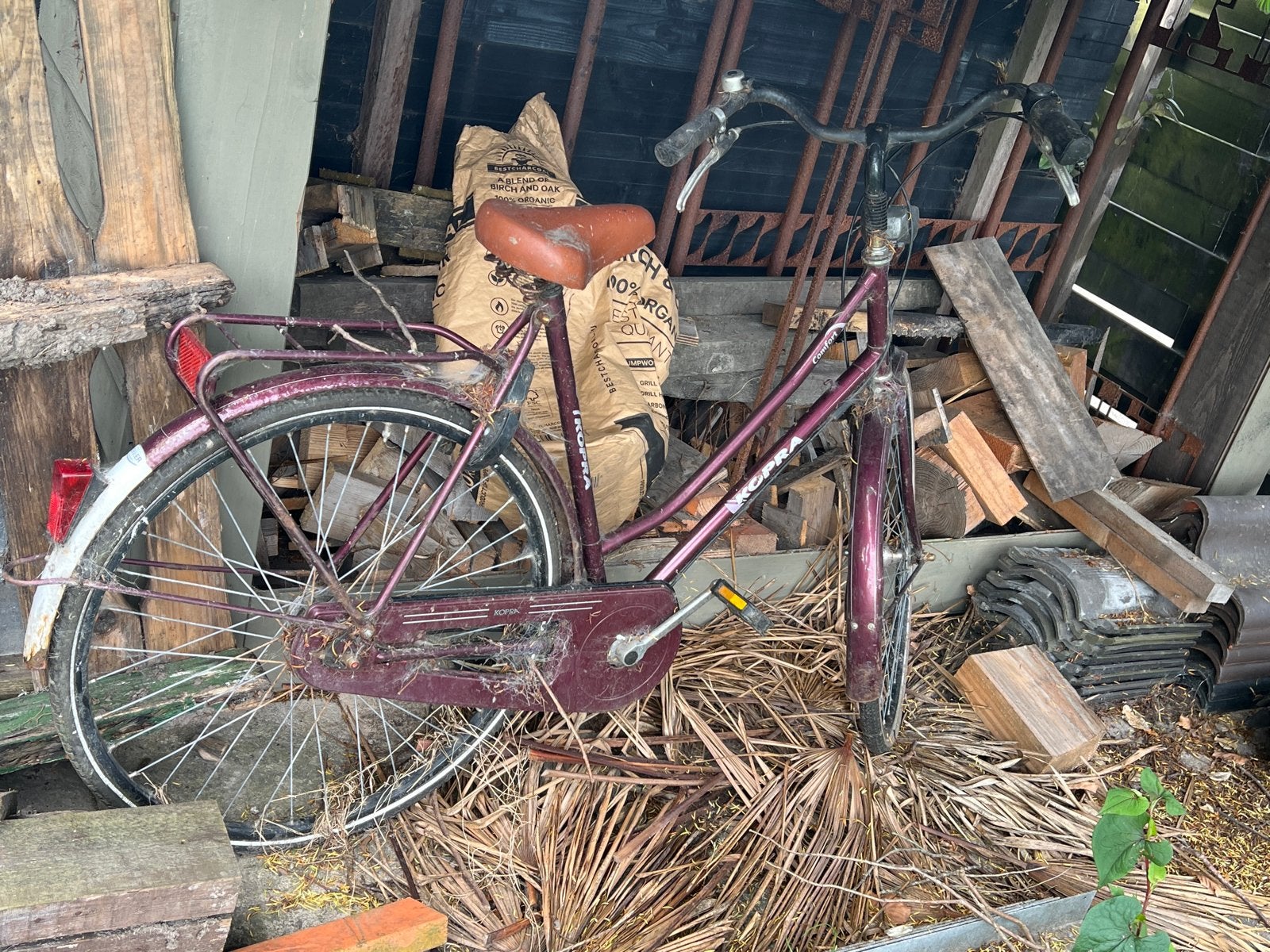Gratis fiets - Oude damesfiets voor onderdelen of opknap, Fietsen en Brommers, Fietsen | Dames | Damesfietsen, Overige merken
