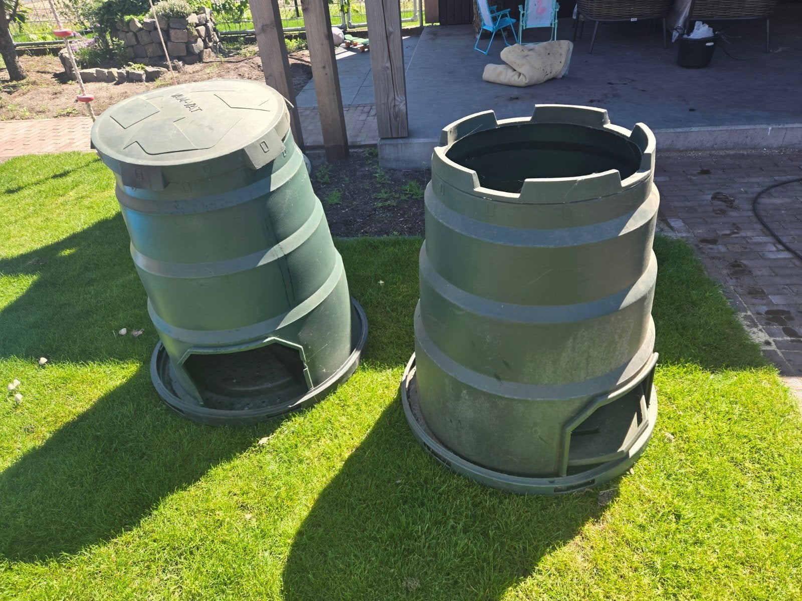 Compostbakken (2 stuks) - VAM-VAT, Tuin en Terras, Ophalen of Verzenden