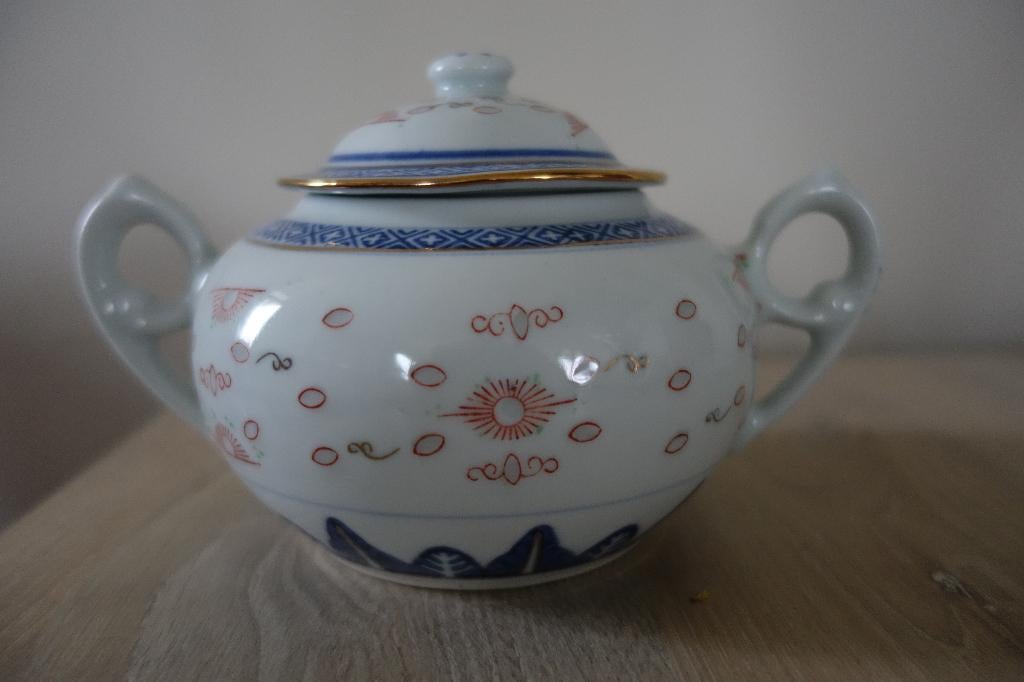 chinese suikerpot, Antiek en Kunst, Ophalen of Verzenden