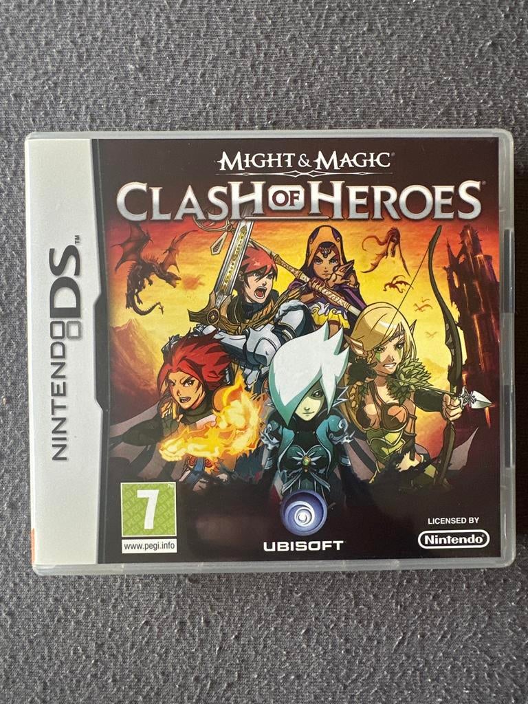 Might & Magic Clash of Heroes Nintendo DS, 1 speler, Ophalen of Verzenden, Zo goed als nieuw, Role Playing Game (Rpg)
