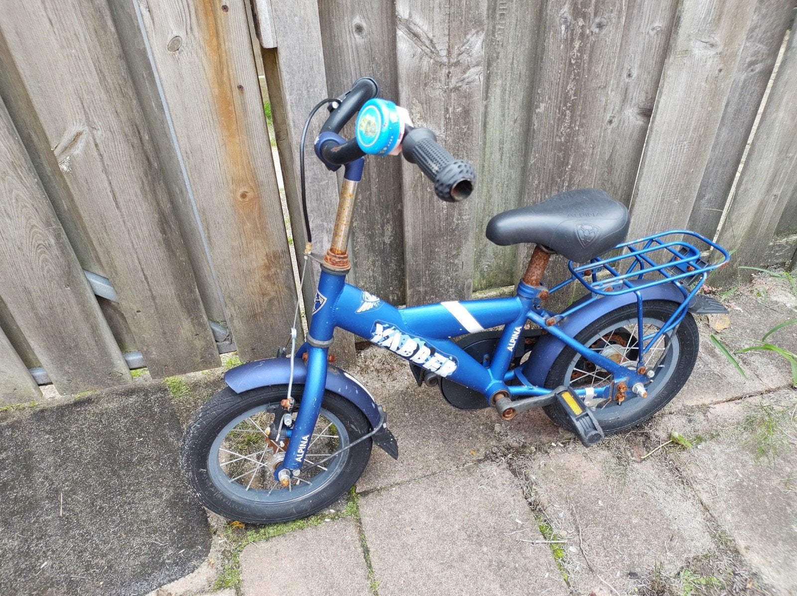 Alpina Yabber kinderfiets 12 inch, Ophalen, Terugtraprem, Gebruikt, Alpina